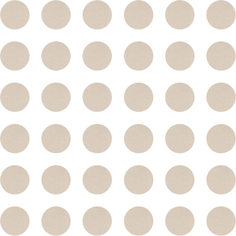Cyclingcolors - 36x Cache vis adhésif autocollant diamètre 25mm protection bouchon trou obturateur meuble table chaise maison, Cachemire