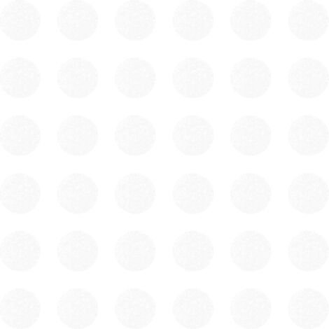 36x Cache vis adhésif autocollant diamètre 25mm protection bouchon trou obturateur meuble table chaise maison, Blanc