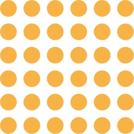 36x Cache vis adhésif autocollant diamètre 25mm protection bouchon trou obturateur meuble table chaise maison, Jaune