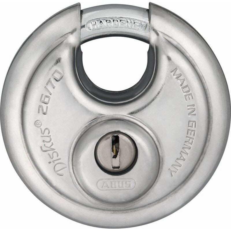 32178 26/70mm Diskus Padlock Carded ABU2670C - Abus