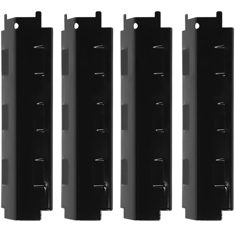 37cm Diffuseur Chaleur Accessoires pour Char Broil, Tente Chauffante Bouclier de Plaque Chauffante en Acier de Porcelaine, Couvercle Br没Leur de Barre