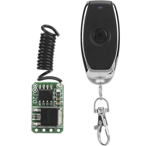 3,7V-12V Funkschalter, Mikro-DC-Steuermodul mit Fernbedienung, hohe Kompatibilität