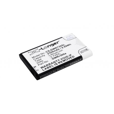 3.7V 2.35Ah Li-ion Batteria DWRr300a per D-Link DWR-730