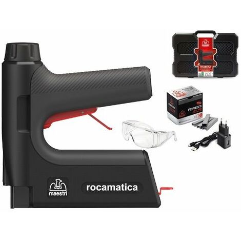 3,7V -Batterie -Heftkleber mit Arbeitskit einschließlich Rocamatica Mod.114 Masters