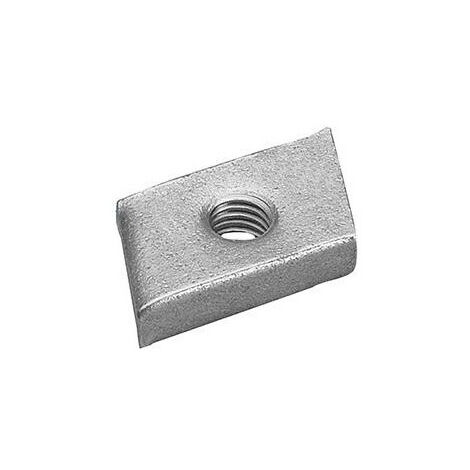 38/17 piastra filettata in acciaio inossidabile A4 M12 (per 100)
