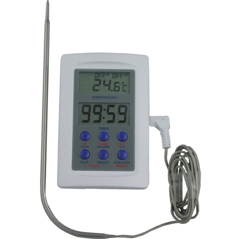 38/660/0 Electronic Digital Thermometer & Timer - Brannan