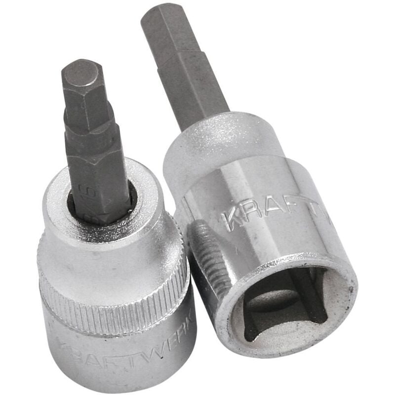 3/8'' Chiave a bussola a giravite esagonale 6 mm