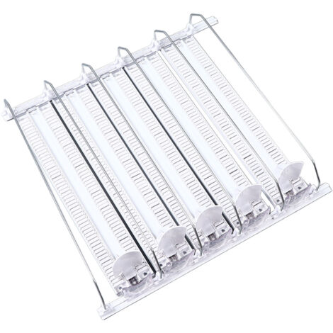 38 cm Kühlschrank-Dosenspender – Organisierte Aufbewahrung für Getränke, Bier und Limonaden – Automatisches Drucksystem – 5er-Pack
