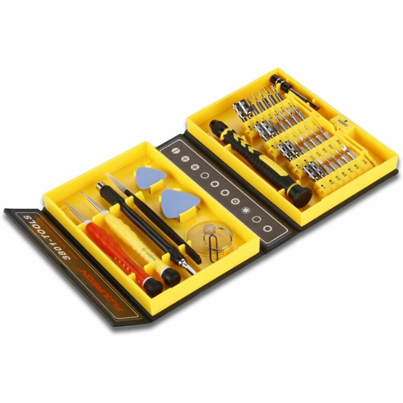 38 en 1 Tournevis De Précision Boîte À Outils Jeu De Tournevis Tournevis Outil De Réparation Kit De Tournevis Écrou De Précision
