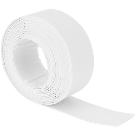 38 mm weißes selbstklebendes Dichtungsband für Badezimmer-, Toiletten- und Wandecken