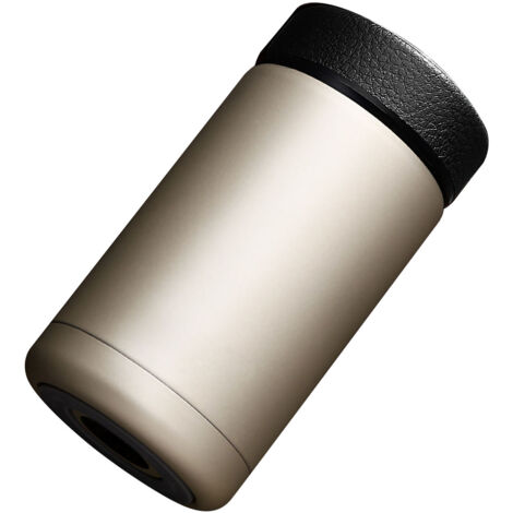 380 ml Edelstahl-Isolierflasche – Geschenkidee für Studenten, ideal zum Wandern und Campen, Champagnerfarben