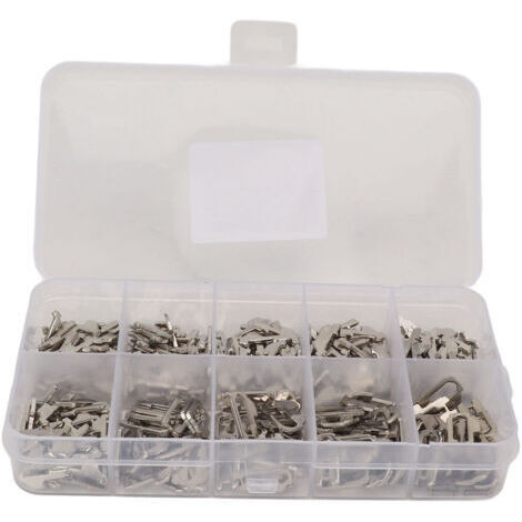 380 pièces de lames de verrouillage en acier inoxydable pour voiture, accessoires de réparation de ressorts et de plaques de verrouillage pour HON66
