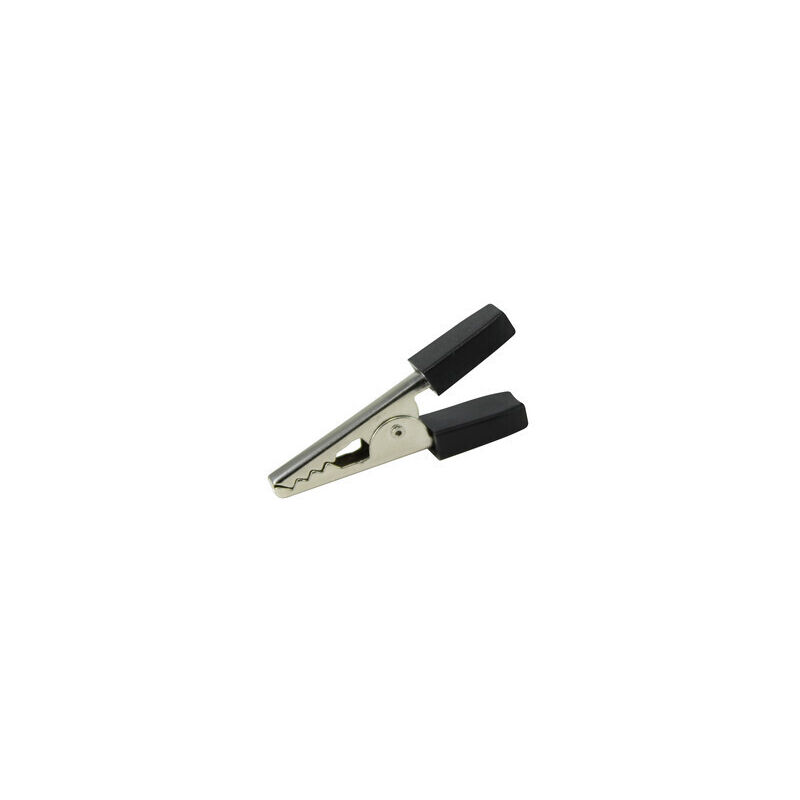

Mini pinza de cocodrilo con manguitos aislados negro 38.062/N - Electro Dh