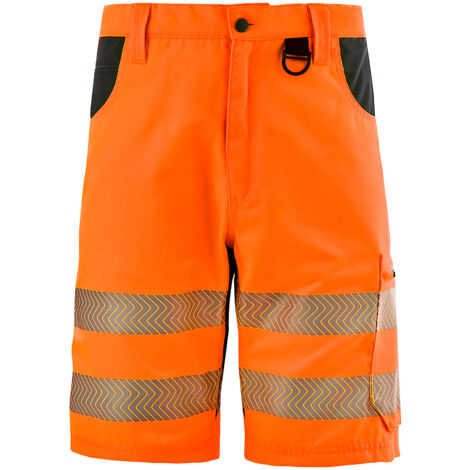 3840-XL 4PROTECT® Warnschutz-Shorts PATERSON Gr.XL leuchtorange