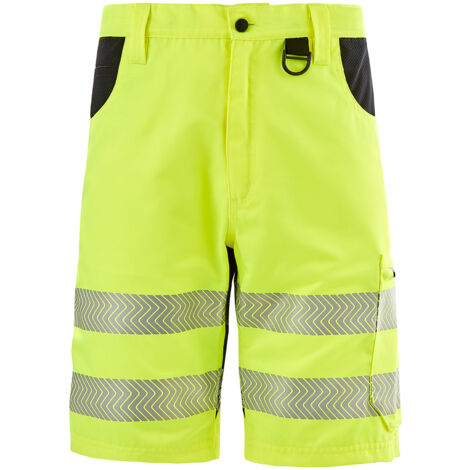 3846-XL 4PROTECT® Warnschutz-Shorts PATERSON Gr.XL leuchtgelb
