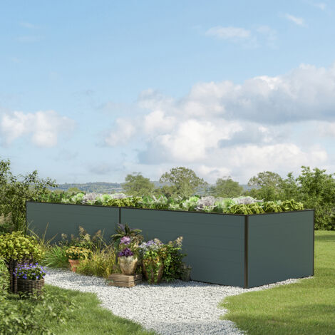 387 x 150 x 77 cm Hochbeet KINGSIZE Daniela, Anthrazit