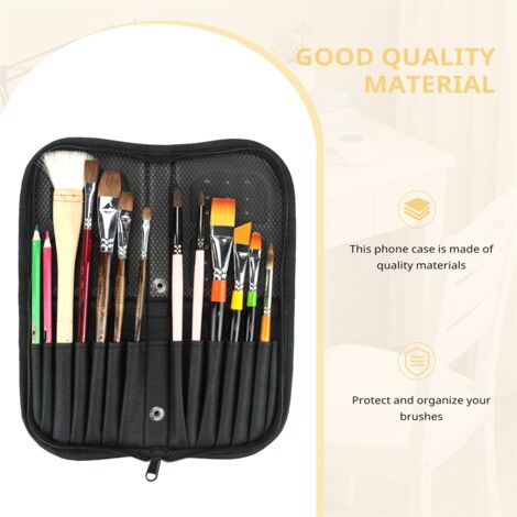 Set Di 5 Pennelli Per Pittura Nicholas Jack - Senza Perdita Di Setole, Per Interni/Esterni, Mobili, Pareti, Dimensioni 12mm, 25mm, 38mm, 50mm