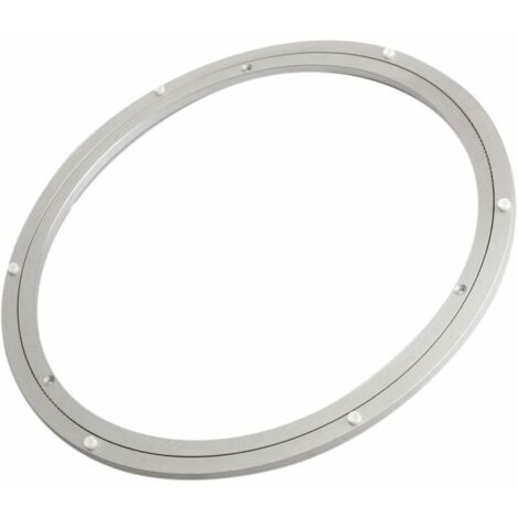 391x8,5mm Rotierenden Lager Tablett Plattenspieler Aluminium Tisch Küche Kuchen Stehen