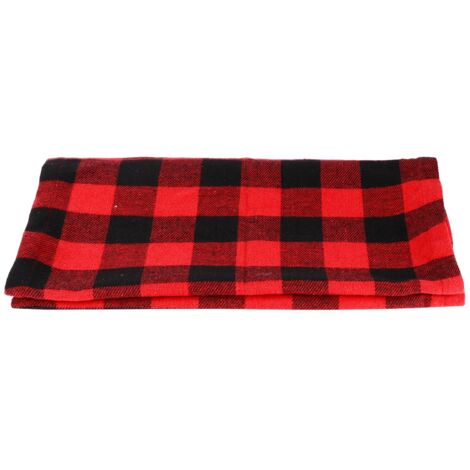39x175cm Nappe à Carreaux Rouge et Noir Décoration de Table pour Noël Fêtes Maison Nouvel An