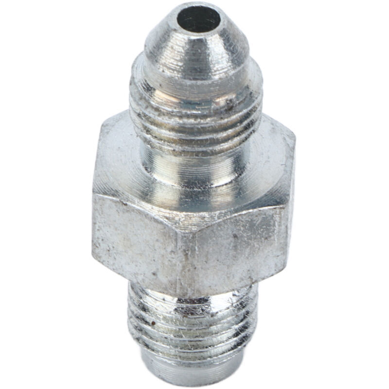 Tehtuy 3an Male To 3/8-24 Metal Inverted Fitted Fustile Adapter Haf01 For 3/16 Inch Brake Line.
