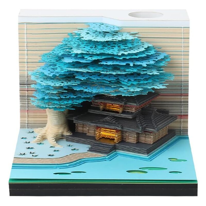 3D 2024, bloc-notes 3D, bloc-notes de calendrier de bureau 2024, bloc-notes de calendrier hebdomadaire 3D, bloc-notes 3D, cadeau de décoration DIY,