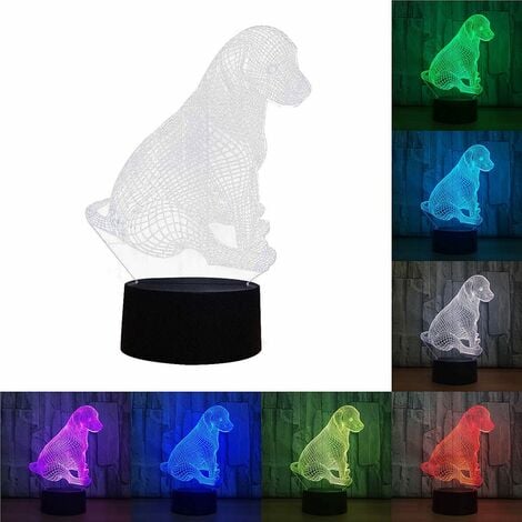 3D Moto LED Lampe Art Déco Lampe lumières LED Décoration Lumière Contrôle à  distance 7/16 couleurs Change USB Powered Enfants Cadeau Anniversaire Noël  Cadeau : : Luminaires et Éclairage