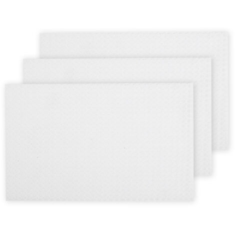 3D-Aquariumfilterwatte – 3 Stück, 28 x 17 cm, Baumwollmaterial, variable Dichte