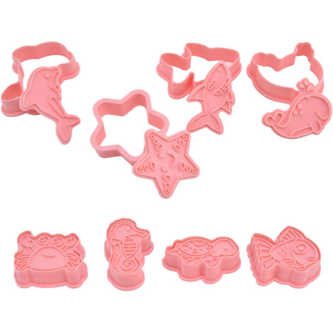 3D-Ausstechformen für Meerestiere aus Kunststoff zum Backen – Kreative Keksformen