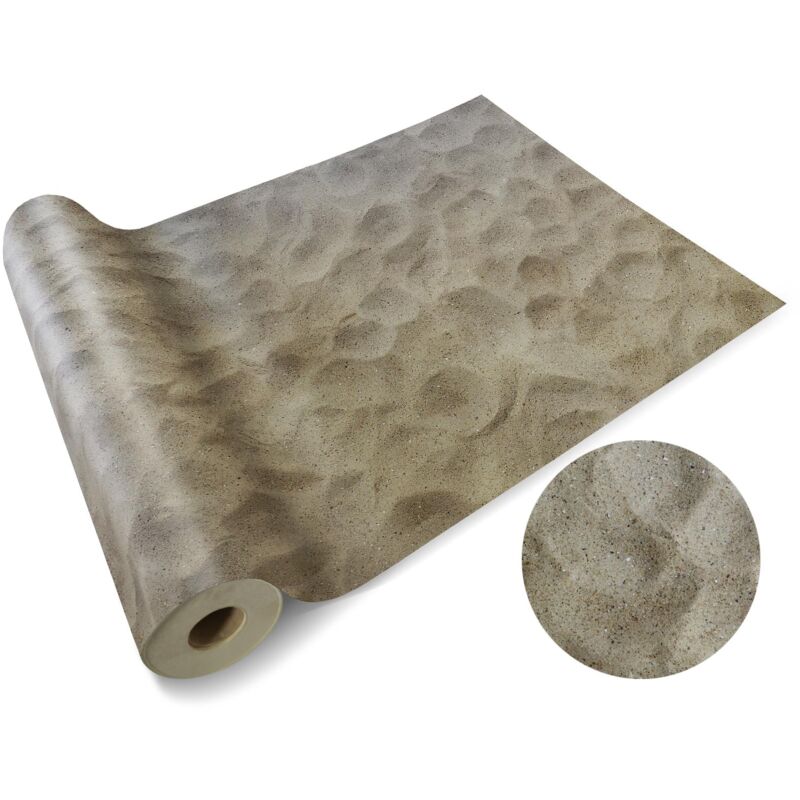 Karat Vinylboden Pvc Boden 3d Optik Sand 100 X 250 Cm