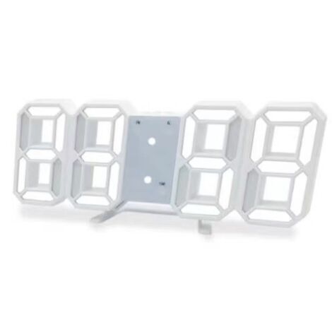 3D-Digitalwecker, digitale LED-Wanduhr