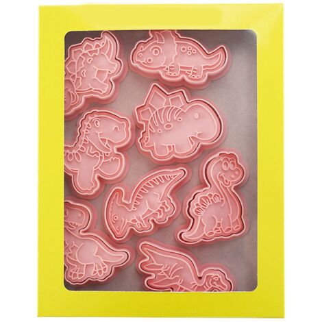 3D-Dinosaurier-Keksform aus lebensmittelechtem Kunststoff für kreative Kuchen und Desserts