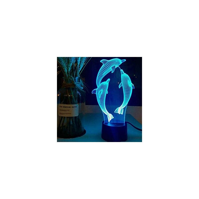 Image of Tinor - 3D Dolphin Fish Light&hellip;