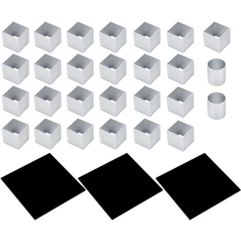 3D-Drehtortenform aus Metall für dreistöckige Mousse