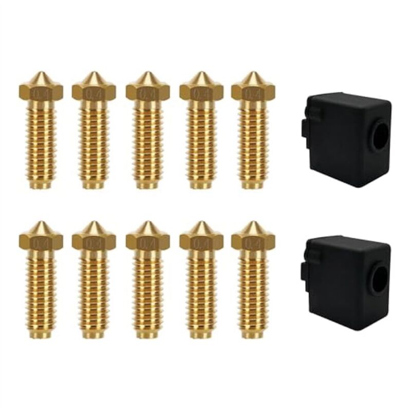 Image of 3D-Drucker-Extruder-Hotend, 0,4 mm Düsensatz – verschleißfest für 2/2 Pro/Plus/Max