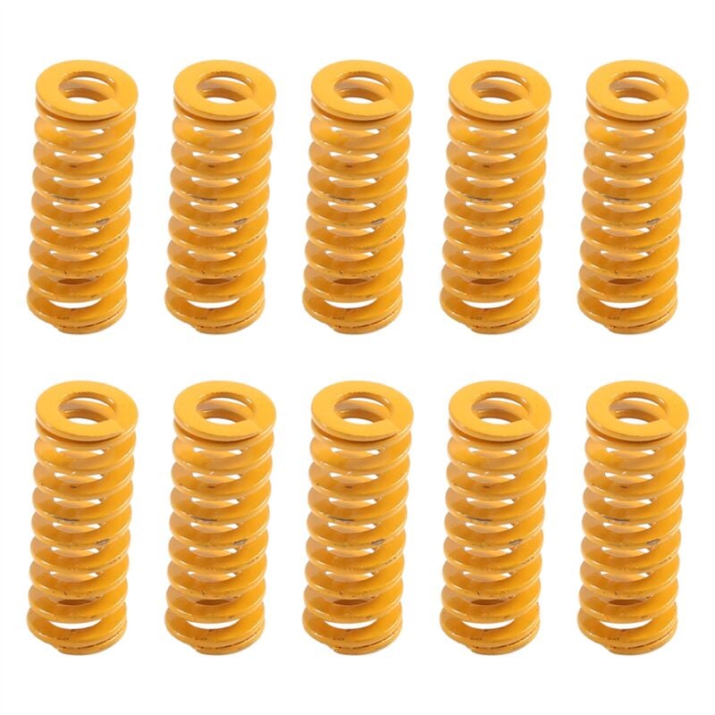 Image of 3D Drucker Heizbett Nivellierungs 8X20Mm Kompression Gelb für 2 3 Pro -10S pro Hotbed (10 StüCke)