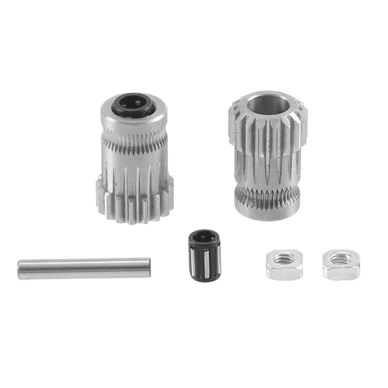 Image of 3D-Drucker MK3 Antriebsrad Extruder Doppelzahnräder Kit Extrusionsrad für Upgrade Prusa I3 MK2 MK2S