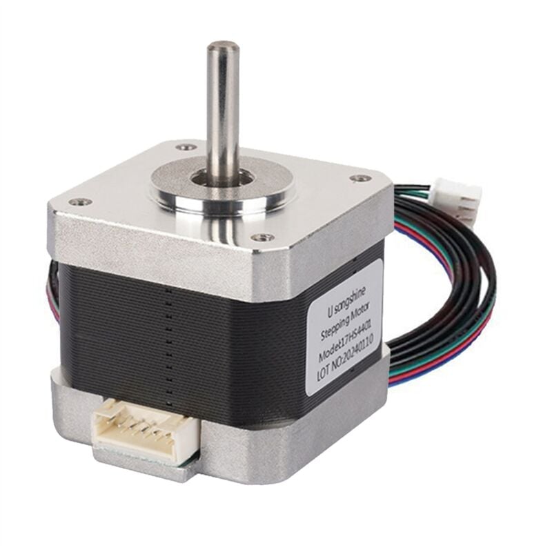 Image of 3D-Drucker Nema 42 Schrittmotor + XH2.54 Kabel 17HS4401 38 mm 5 mm für diy Graviermaschine Motor