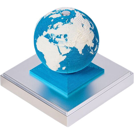 3D-Erdkugel-Skulptur-Kalender mit Astronauten – Kugelförmiger Erdkalender und Notizblock 2023, Schreibtisch-Organizer, Premium-Papier, originelles Dekor, 8,9 cm, einzigartiges Geschenk
