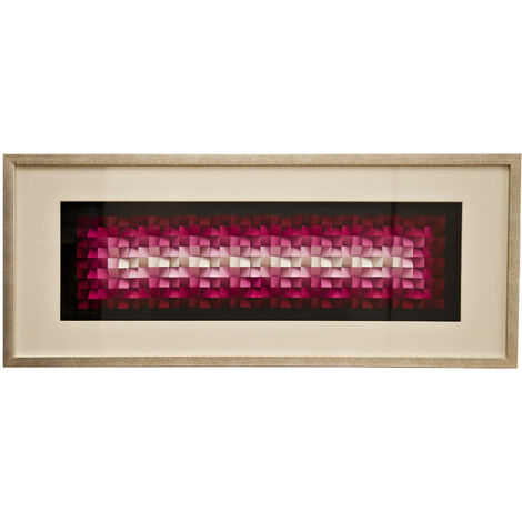 3D-Glas- und Multicolor-Leinwandbild 120x50 cm