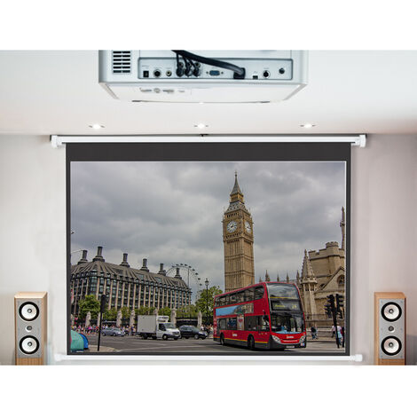 3D HD Home Theater Electric Motorised Projector Screen