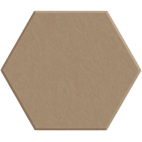 3D HEXAGON FILZ WANDPANEELE Kopfstütze selbstklebend akustisch weich