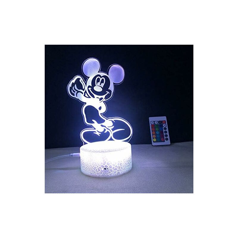 Image of Héloise - 3D Illusion Lamp Mickey&hellip;