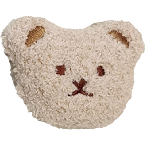 3D-Kühlschrankmagnet mit weichem Teddybär – Bunte Küchendekoration im Bubble-Tea-Stil