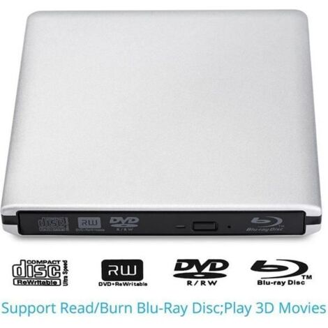 3D Lecteur-Graveur Blu-ray USB 3.0 INAC01064