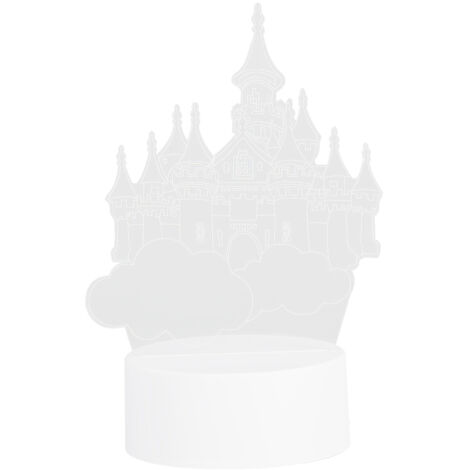 3D-LED-Nachtlicht aus Acryl und ABS mit 5V-USB-Anschluss, ideal zur Dekoration des Wohnzimmers und als festliches Geschenk.