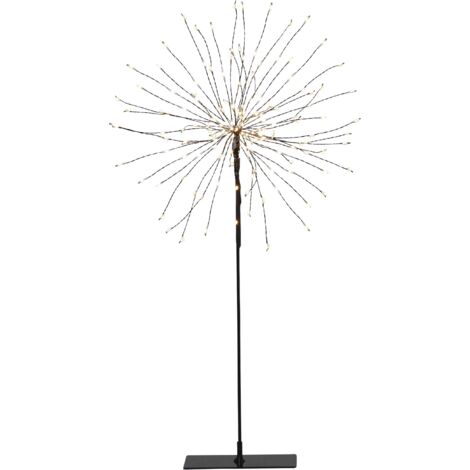 3D-LED-Standstern "Firework", schwarz, 120 LED