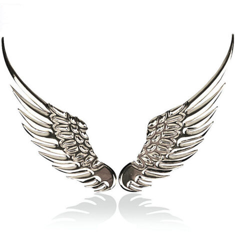 3D Metallic Wings Aufkleber Auto Metallaufkleber Autozubehör (1