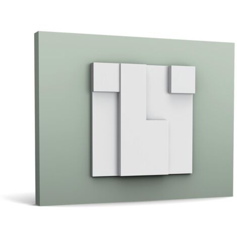 3d panneau mural Orac Decor W102 MODERN CUBI Élement décoratif design moderne blanc