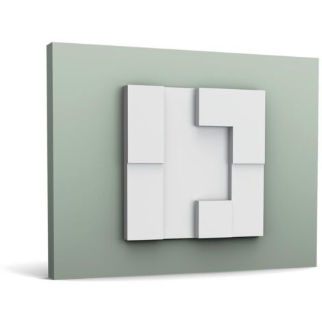 3d panneau mural Orac Decor W103 MODERN CUBI Élement décoratif design moderne blanc