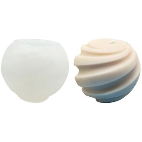 3D Planet Round Scented Candle Silicone Mold Cake Decorating Sugar Chocolate Fondant Mould DIY Clay Making